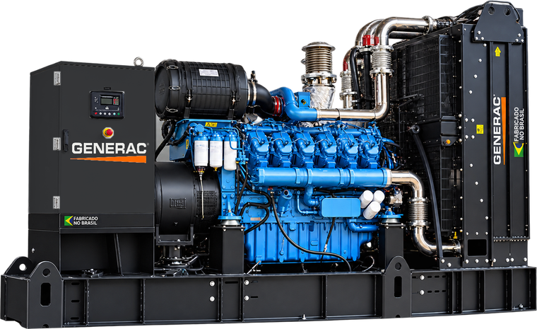 Grupo gerador Generac de grande porte, linha industrial